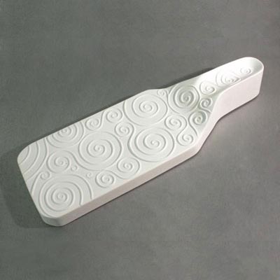Raised Neck Swirl Bottle Slump 17.5 x 5.75 x 2.5 link