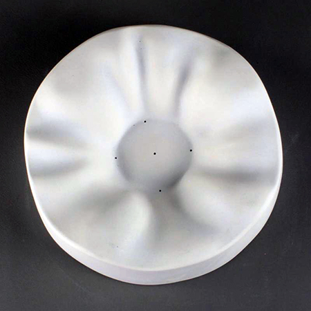 Smaller Organic Bowl Slump Mold - 7 dia. X 2.5 in. link