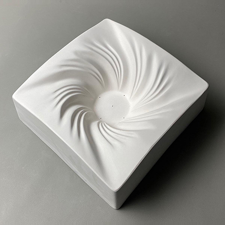 Square Cyclone Slump Mold - 8.5 x 8.5 x 3.5 in. link