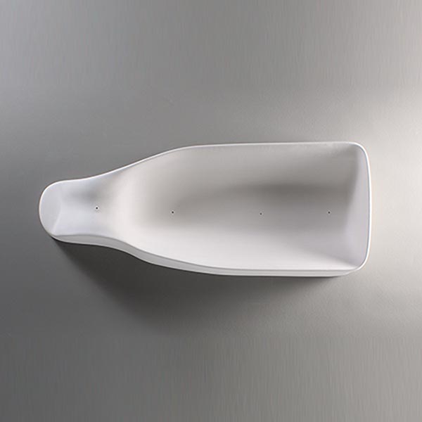 Arch Neck Bottle Slump Mold - 12.5 in. photo