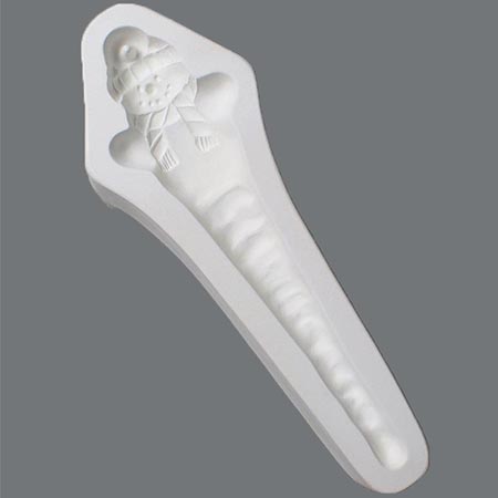 Icicle Snowman Ornament Mold - 9 x 3 in. link