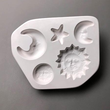 Celestial Frit Casting Mold - 8 x 6.5 in. link