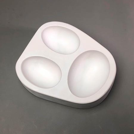 3 Large Eggs Frit Casting Mold - 6.75 x 5.5 in. link