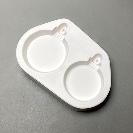 2 Round Ornaments Mold - 8.25 x 5.5 in. link