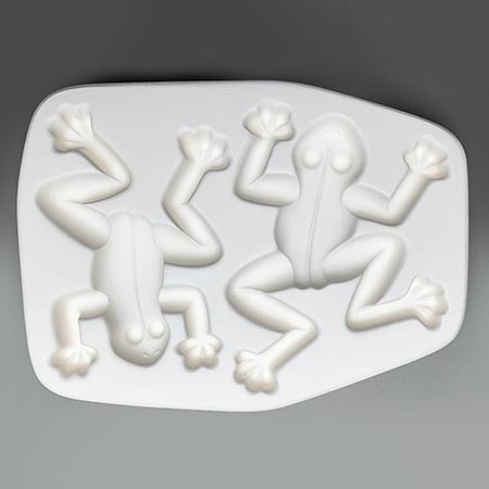 Small Frog Frit Casting Mold - 8 x 5.5 in. Small Frog Frit Casting Mold - 8 x 5.5 in. photo