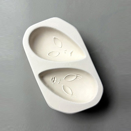Two Aliens Mold - 5.5 x 3.25 in. Two Aliens Mold - 5.5 x 3.25 in. photo