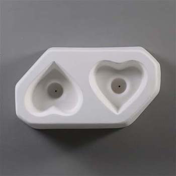 Heart Knob Mold -  6 x 3.5 in. link