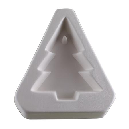 Christmas Tree Holey Cabochon Mold - 4 x 3.625 in. link
