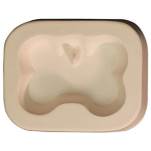 Small Holey Dog Bone - 3.75 x 3 in. photo