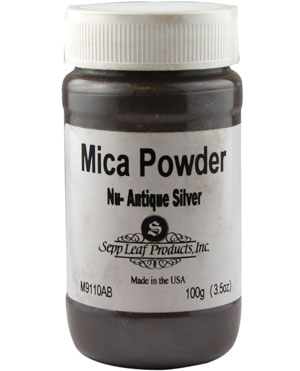 Mica Powder - Nu-Antique Silver Mica Powder - Nu-Antique Silver photo