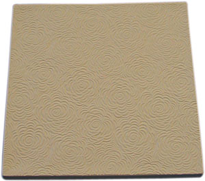 Flower Texture Ceramic Mold 7 x 7 in. Tile link