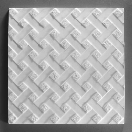 Reverse Weave Tile Mold - 9 x 9 in. link