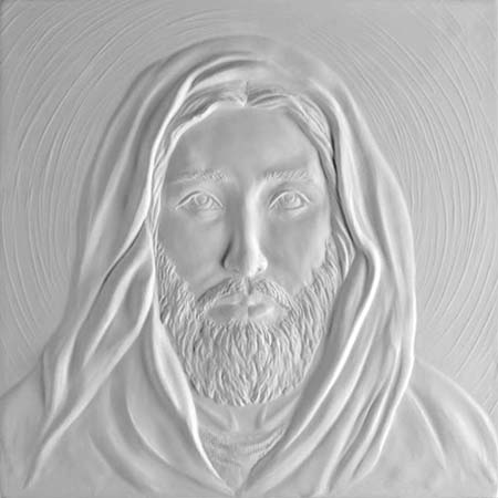 Jesus Square Texture Mold - 8.5 in. link