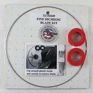 Dichro Blade Replacement Blade for Taurus 3 Saw (slim; 220 grit) link