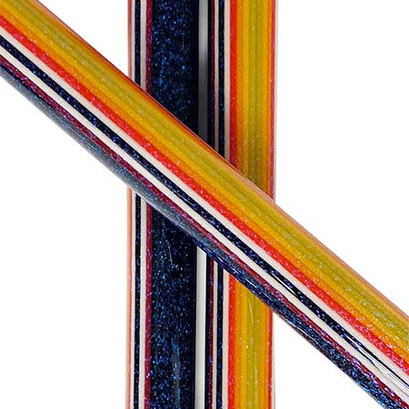Fiery Fade w/ x2 Blue (sold by the pound, 1/4 lb. minimum) link