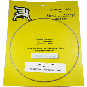 Replacement Diamond Separating Blade for Gryphon Zephyr Saw link