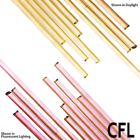 Shifty Peach (CFL) 20 in. Rod 33 COE (1/4 lb. minimum) link