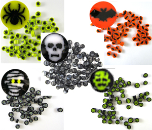 Halloween Millefiori Slices Assortment Pack - 90 COE link