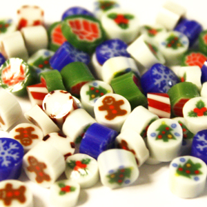 Holiday Millefiori Slices Assortment Pack - 90 COE link