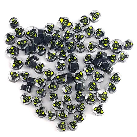 Bumble Bee Millefiori Slices - 90 COE link
