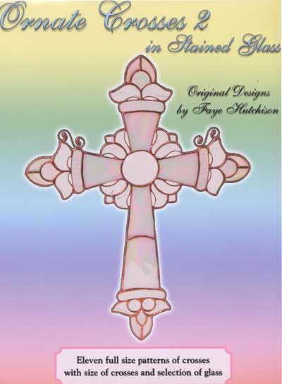 Ornate Crosses in Stained Glass 2 Ornate Crosses in Stained Glass 2 photo