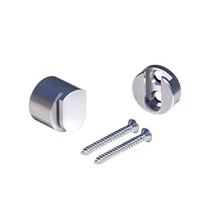 Hang Your Glass - Super Duty 3/4 in. x 5/8 in. Polished Stand-off link