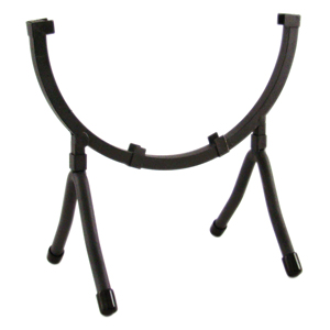 Wrought Iron Circle Display Stand holds 10 in. Circle link