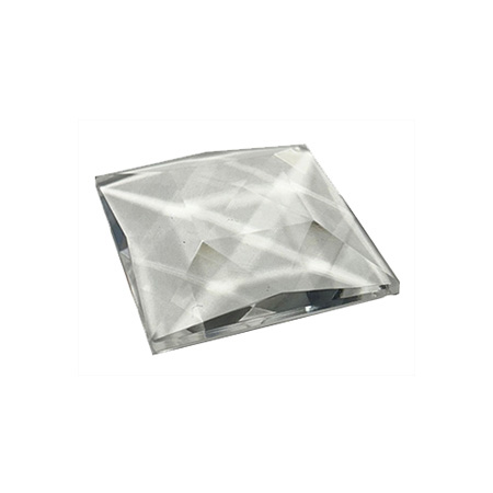 Clear Jewel - Square (25 mm) link