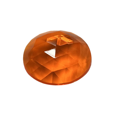 Orange Jewel - Round (30mm) link