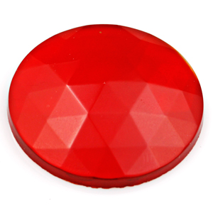 Red Jewel - Round (35 mm) link