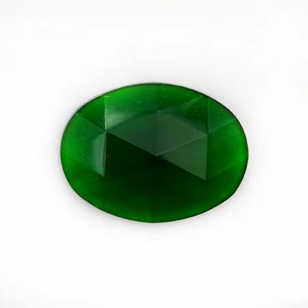Green Jewel - Oval (40x30mm) link