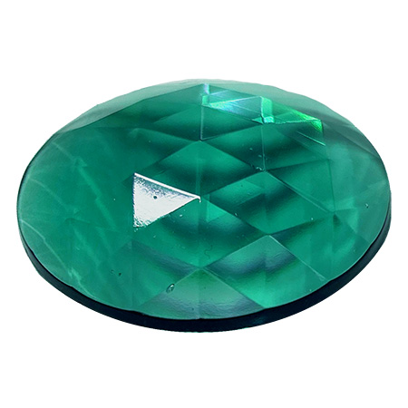 Blue Green Jewel - Round (50mm) link