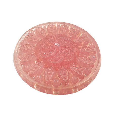 Opal Gold Pink Sundial Jewel - Round (35mm) Pack of 4 link