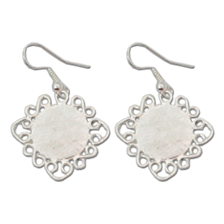 Earrings Wire Infinity 15mm link