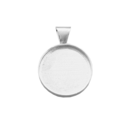 Pendant Circle Welled 1.5" link