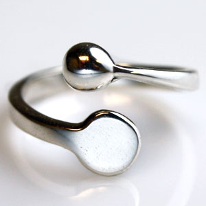 Sterling Silver Adjustable Ring link