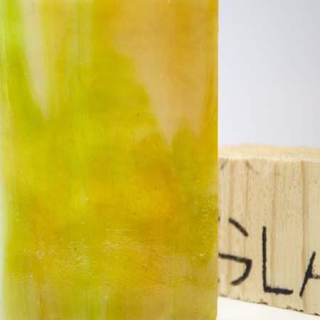Medium Amber/ Lime Green/ Opal Granite Catspaw link