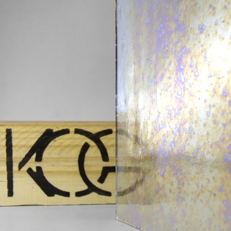 Clear Ripple Iridized link