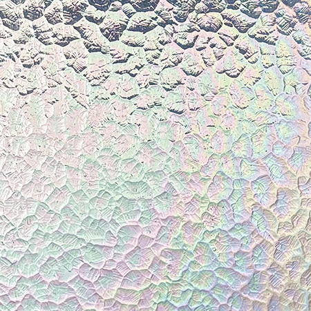 Clear Wavolite Iridescent link