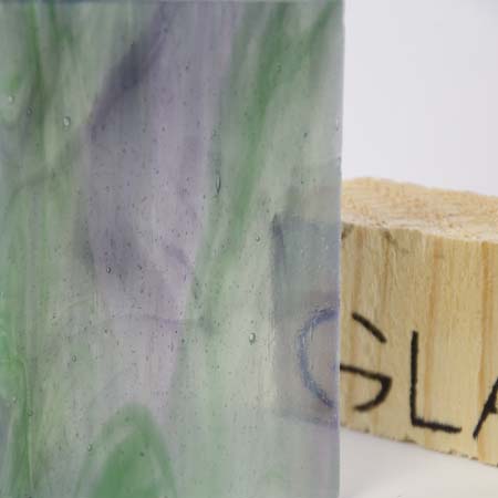 Hunter Green Opal/ Violet Cathedral/ Skim Milk Opal photo