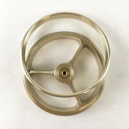 3 in. Wheel & Ring Set - Raw link