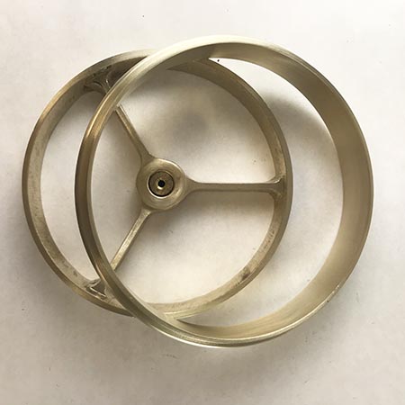 5 in. Wheel & Ring Set - Raw link