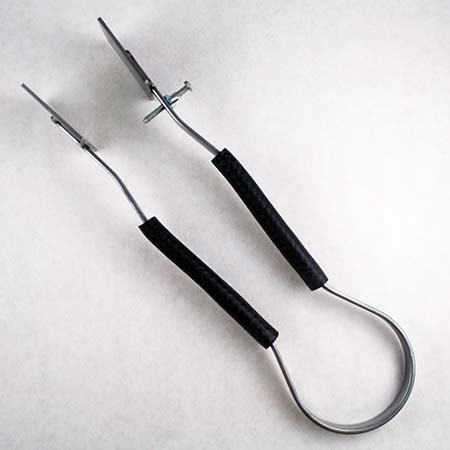 BBQ Masher 2 in. square surface, 12 in. long link
