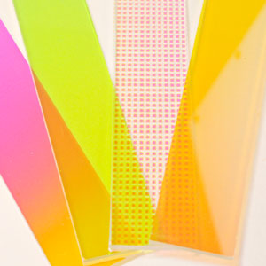 Individual Borosilicate Dichroic Strips (1 in. x 8 in.) link