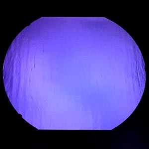 Thin Clear Borosilicate with Dichroic Purple link