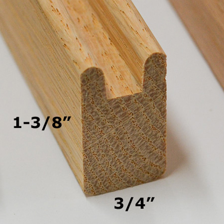 Wide Oak Framing Stock (1-3/8 in. x 6 feet) link