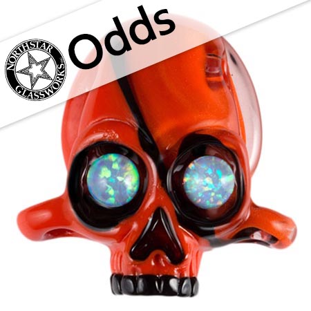 Odd - Poppy Borocolour 18 in. Rod 33 COE (sold by the pound) link