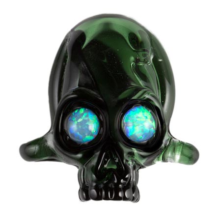 Fine Frit Transparent Green Borocolour 4 oz. link