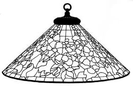 Hollyhock (28 in.) Lamp Mold Kit 768 pieces photo