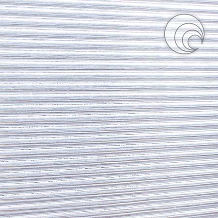 Clear Quarter Reed 24 x 48 in. 3 mm Fusible 96 coe link